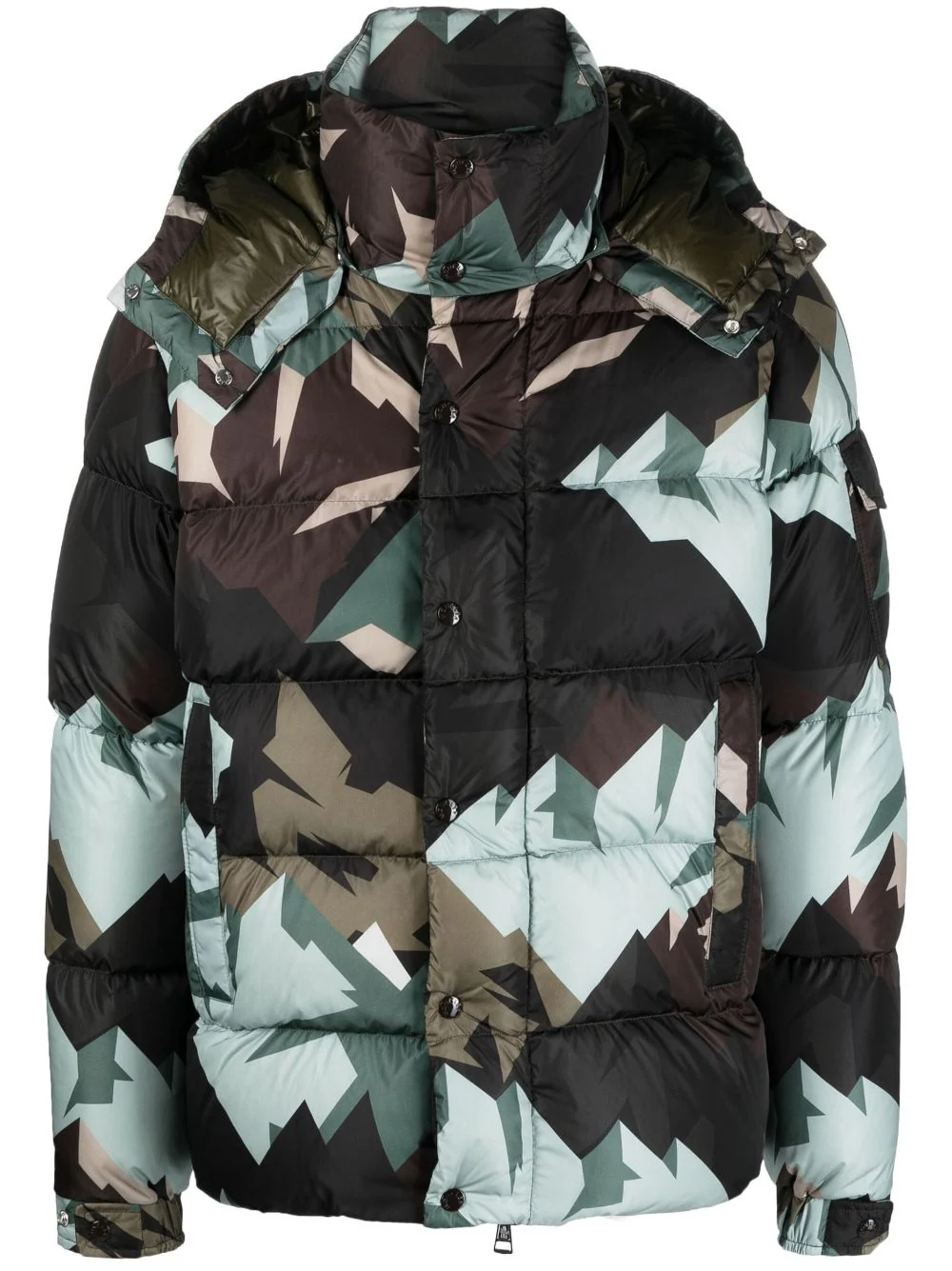 MONCLER MOSA GRAPHIC PRINT JACKET 'ARCTIC CAMO' (MENS)