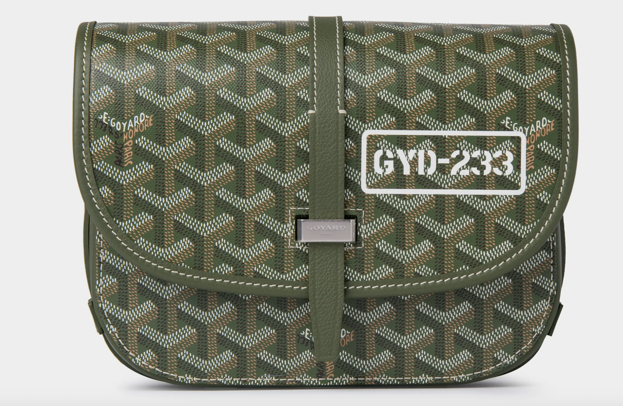 Goyard Belvedere II Khaki PM Messenger Bag