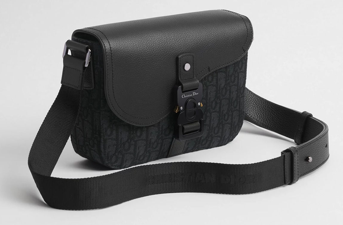 Dior Small Saddle Messenger Bag with Flap