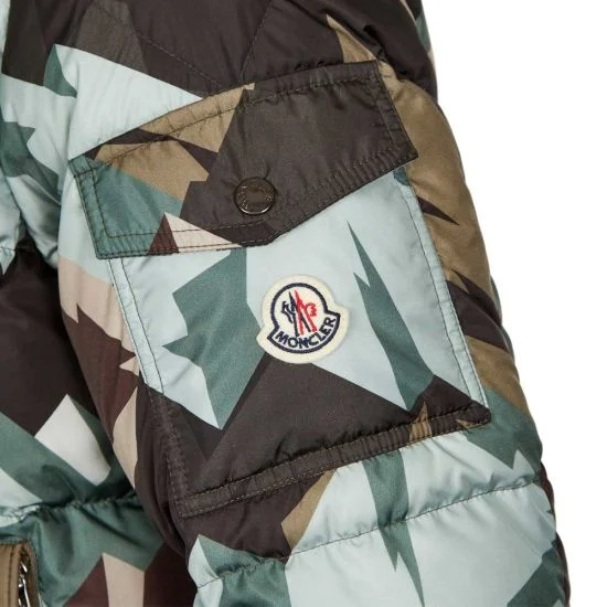 MONCLER MOSA GRAPHIC PRINT JACKET 'ARCTIC CAMO' (MENS)