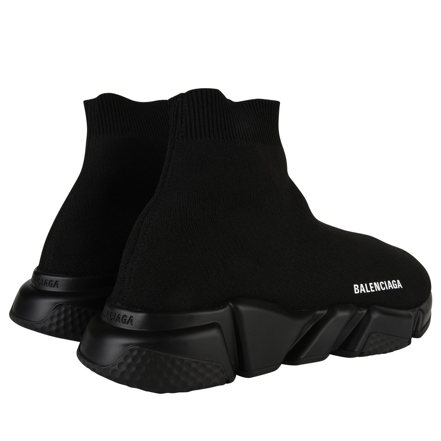 BALENCIAGA SPEED SOCK 'BLACK & BLACK' (MENS)