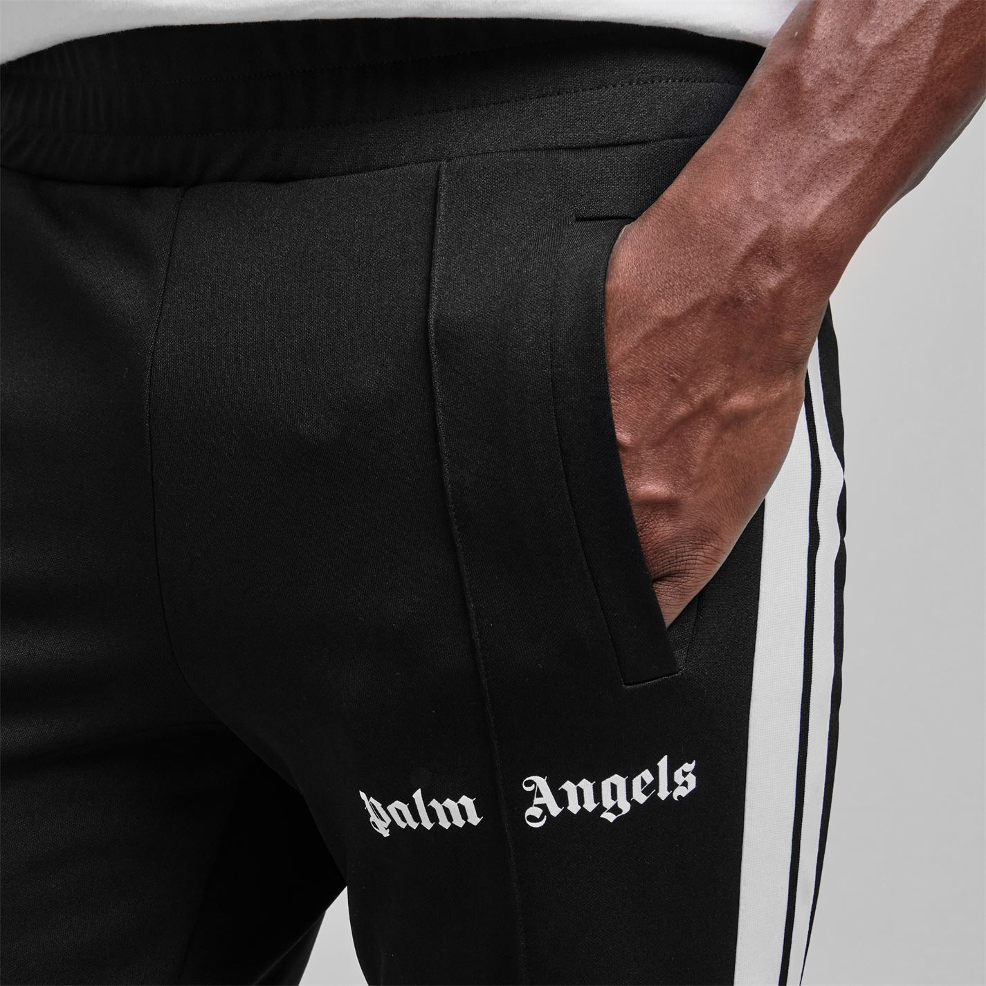 PALM ANGELS CLASSIC TRACK BOTTOMS ‘BLACK’