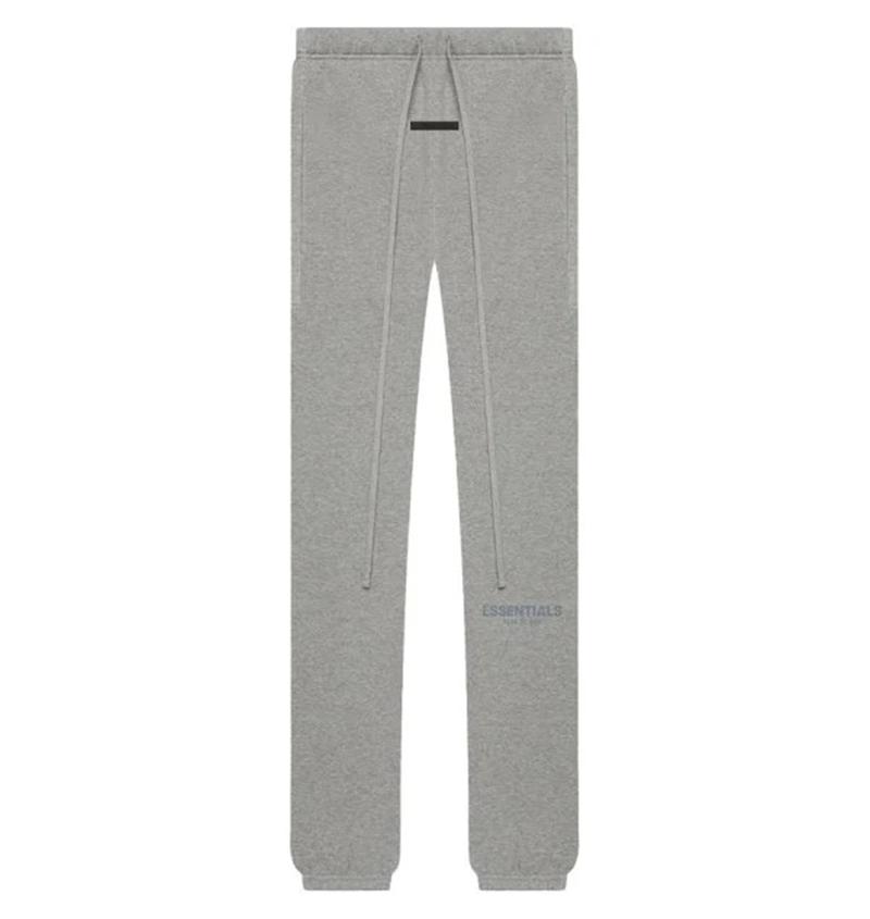 FEAR OF GOD ESSENTIALS DARK HEATHER OATMEAL SWEATPANTS (SS21)
