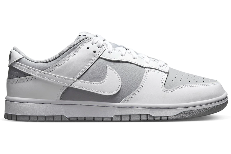 NIKE DUNK LOW RETRO 'GREY WHITE'