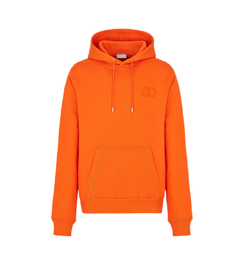 DIOR CD ICON HOODED SWEATER 'ORANGE'