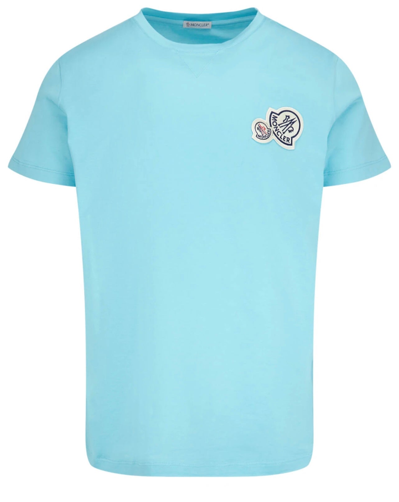 MONCLER T SHIRT ‘CYAN’
