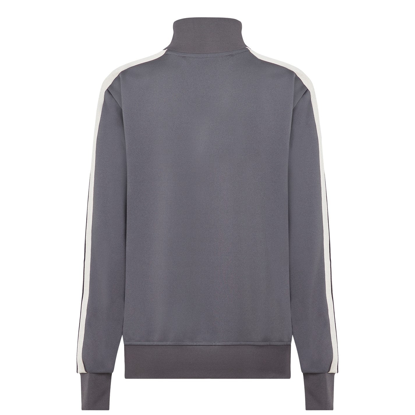 PALM ANGELS FUNNEL ZIP TRACK JACKET ‘DARK GREY’
