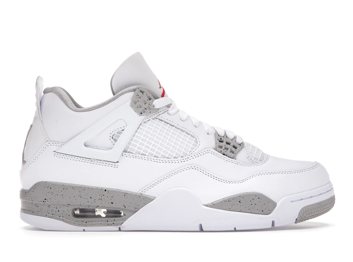 JORDAN 4 RETRO ‘TECH-WHITE / OREO’