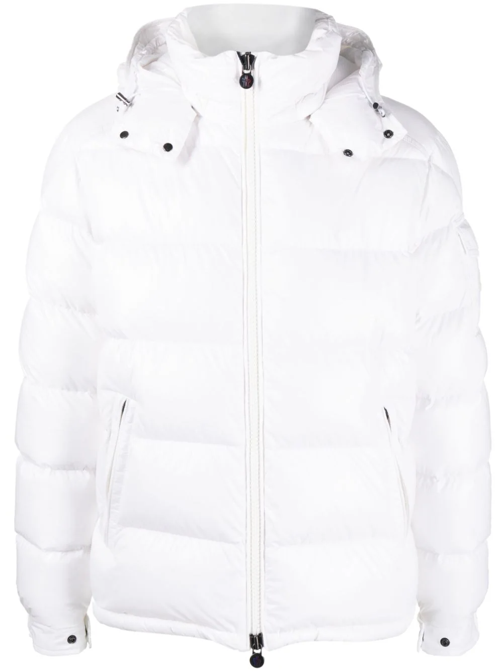MONCLER MAYA HOODED PUFFER JACKET 'WHITE' (MENS)