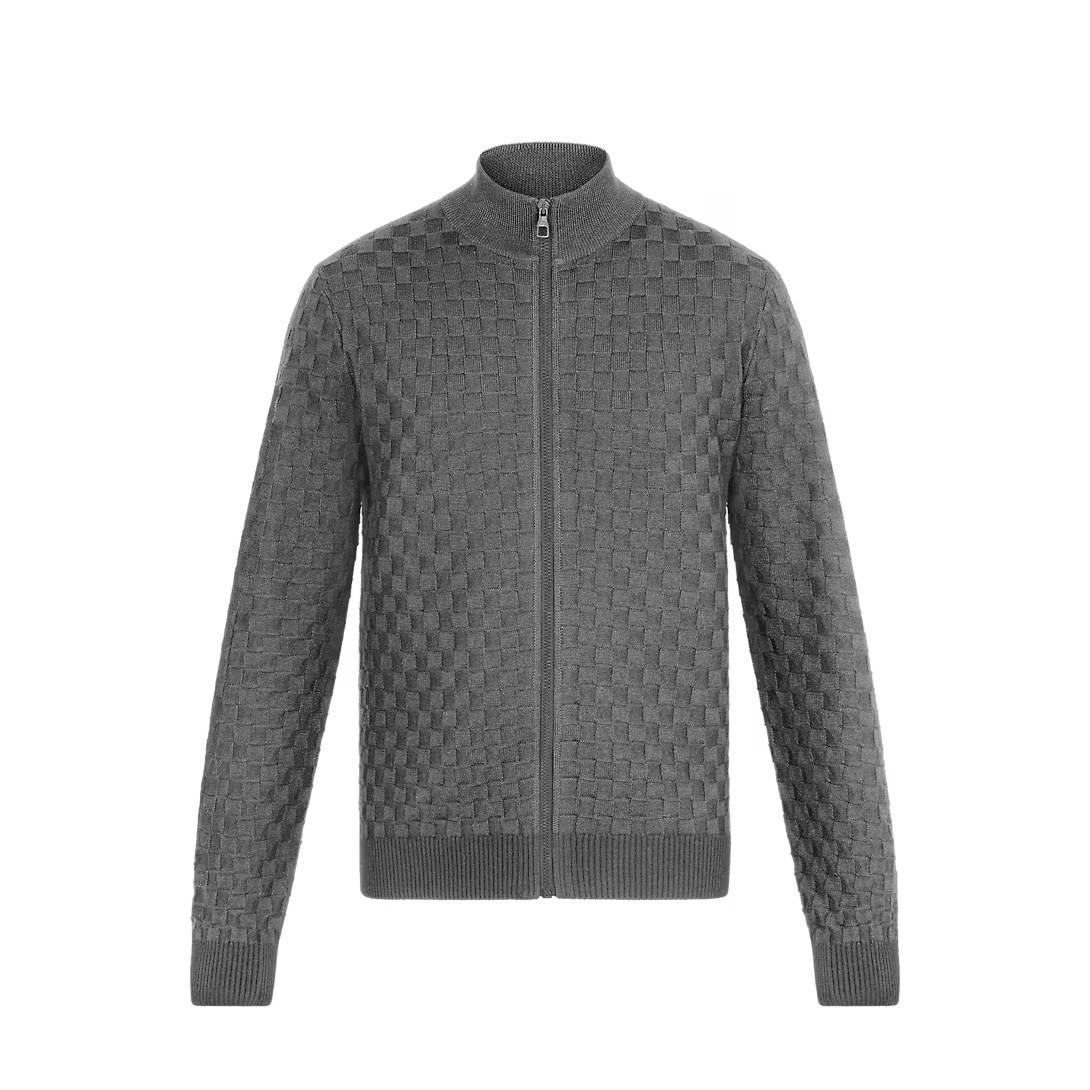 LOUIS VUITTON DAMIER CARDIGAN 'GREY'