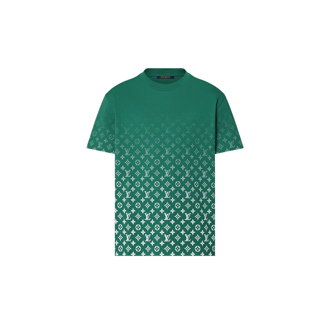 LOUIS VUITTON MONOGRAM GRADIENT T-SHIRT 'GREEN'