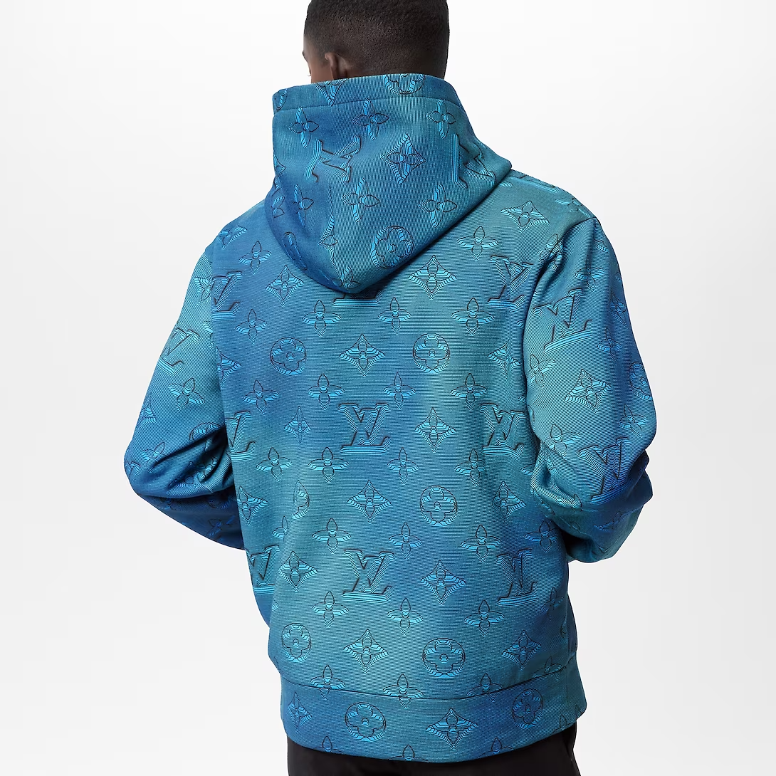 LOUIS VUITTON MONOGRAM 2054 HOODIE 'AQUA TONES'
