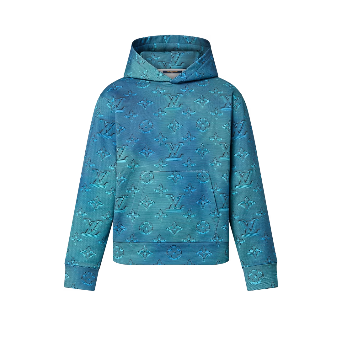 LOUIS VUITTON MONOGRAM 2054 HOODIE 'AQUA TONES'