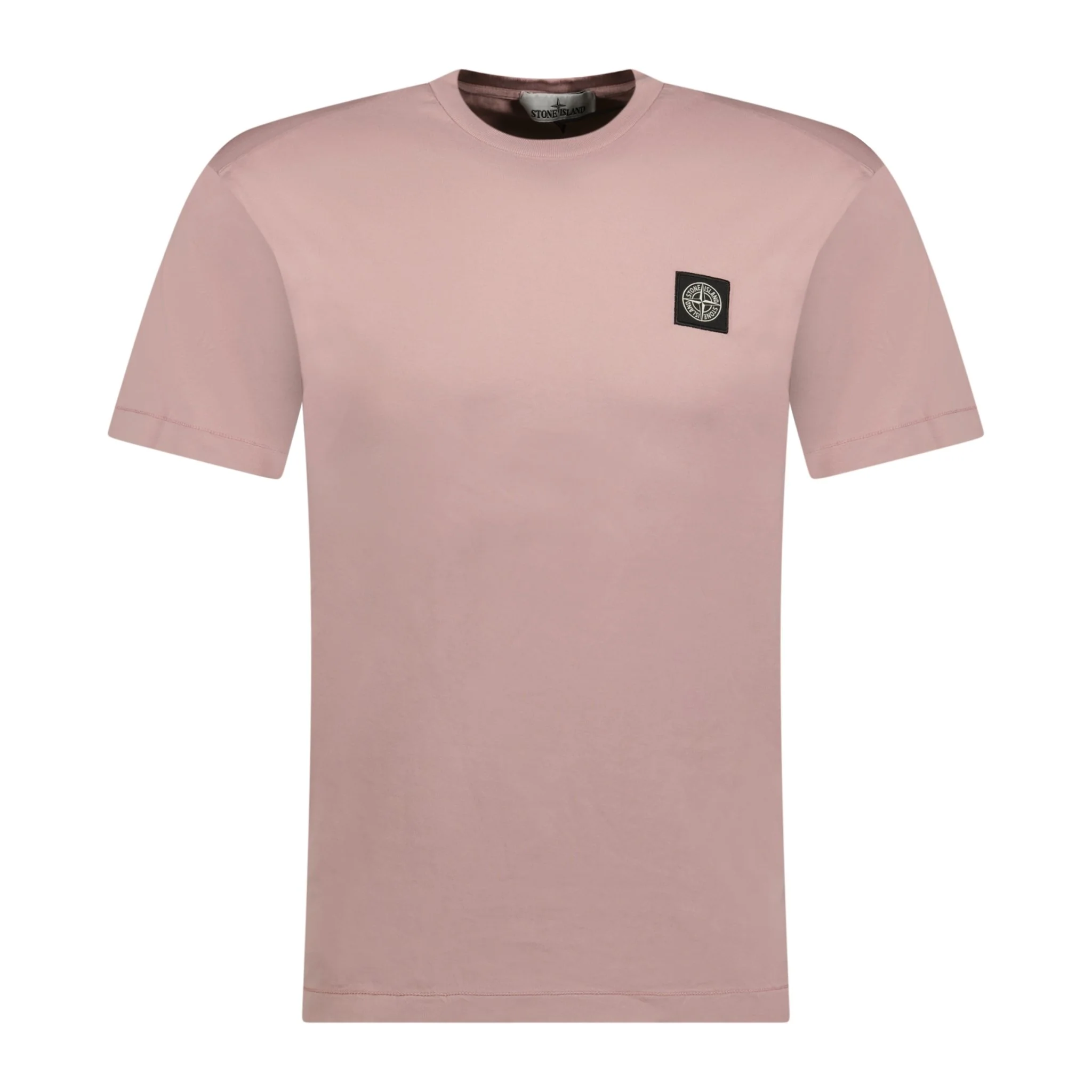STONE ISLAND SMALL PATCH LOGO T-SHIRT 'PINK'