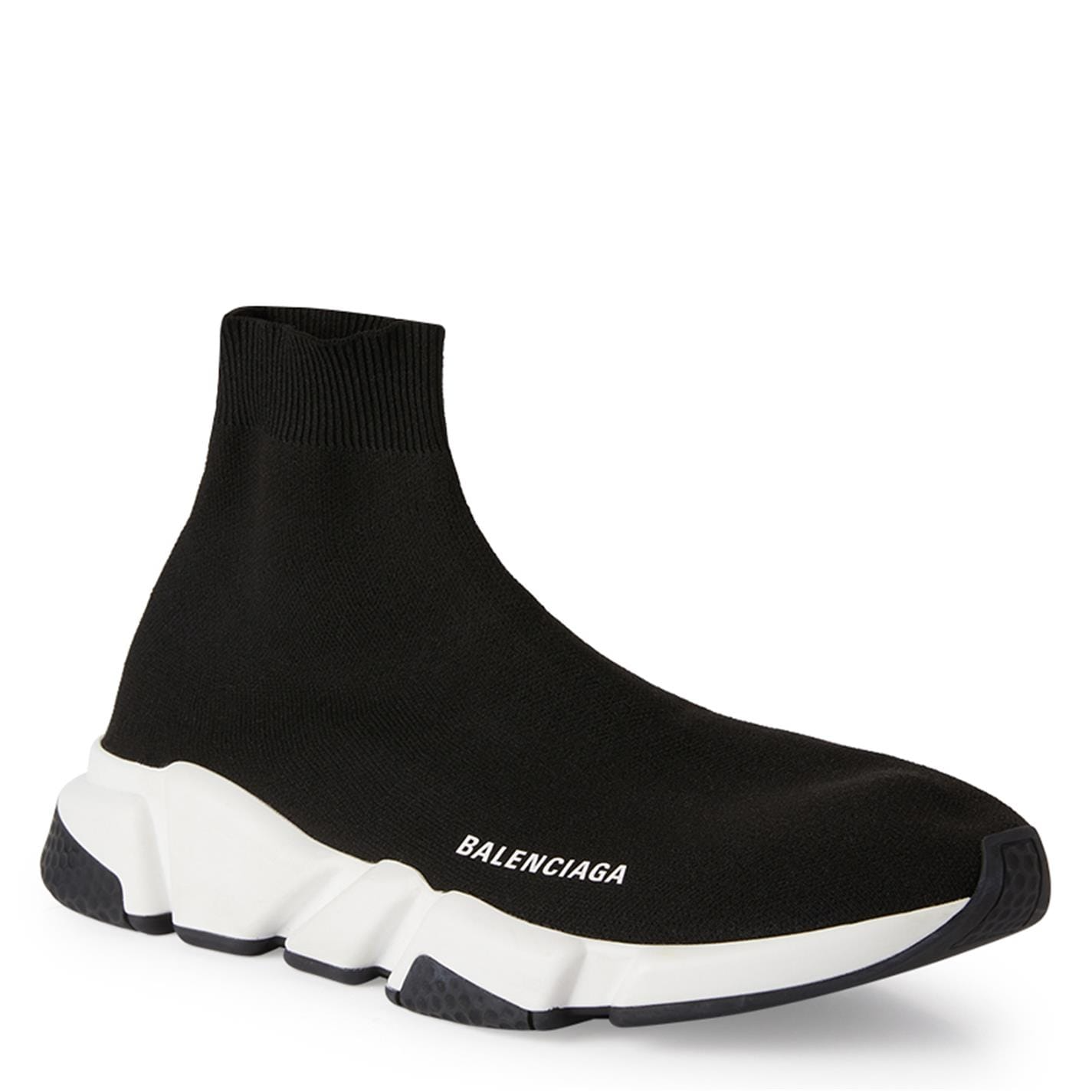 BALENCIAGA SPEED SOCK 'BLACK & WHITE' (MENS)