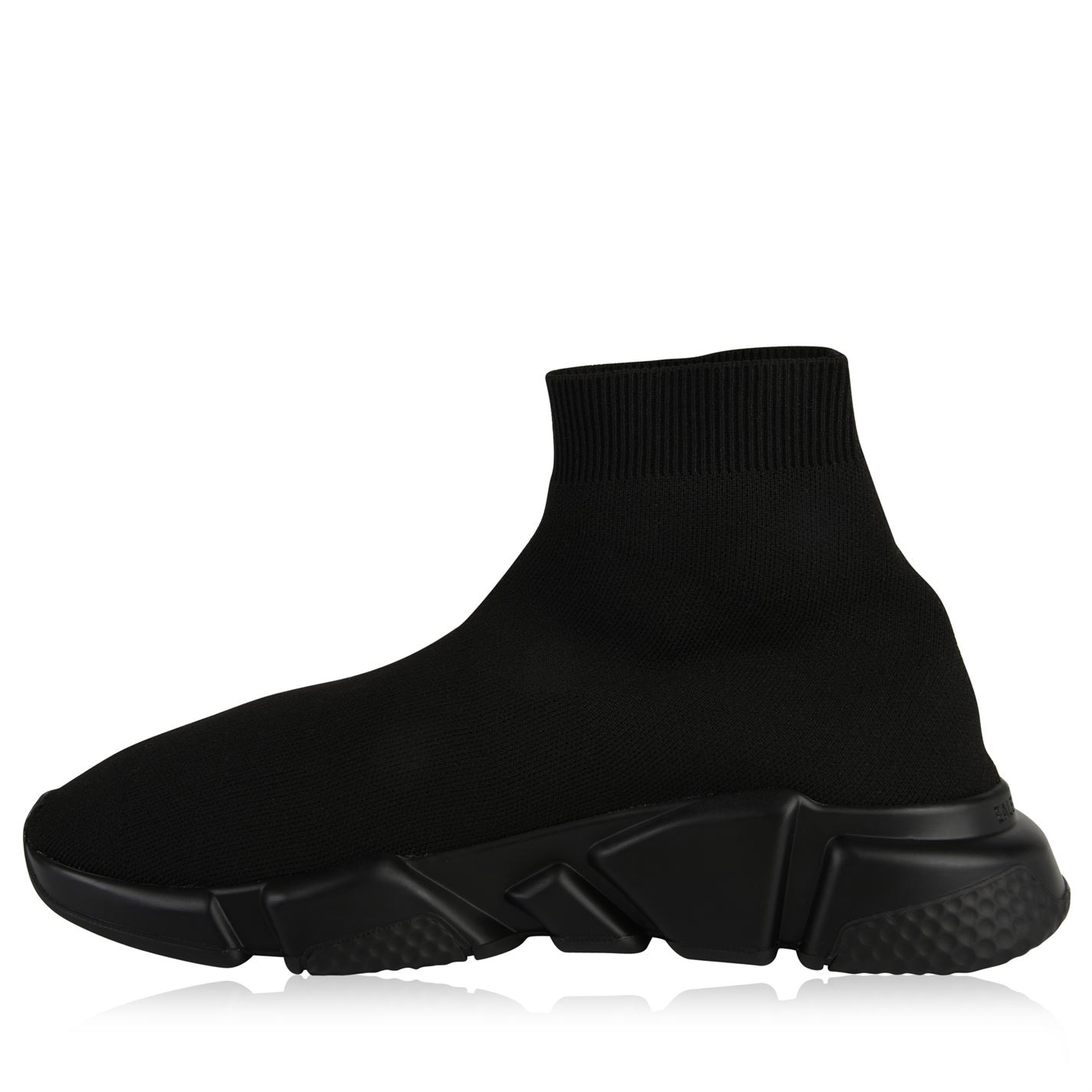 BALENCIAGA SPEED SOCK 'BLACK & BLACK' (MENS)