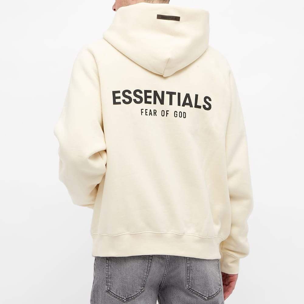 FEAR OF GOD ESSENTIALS PULLOVER HOODIE 'BUTTERCREAM' (SS21)