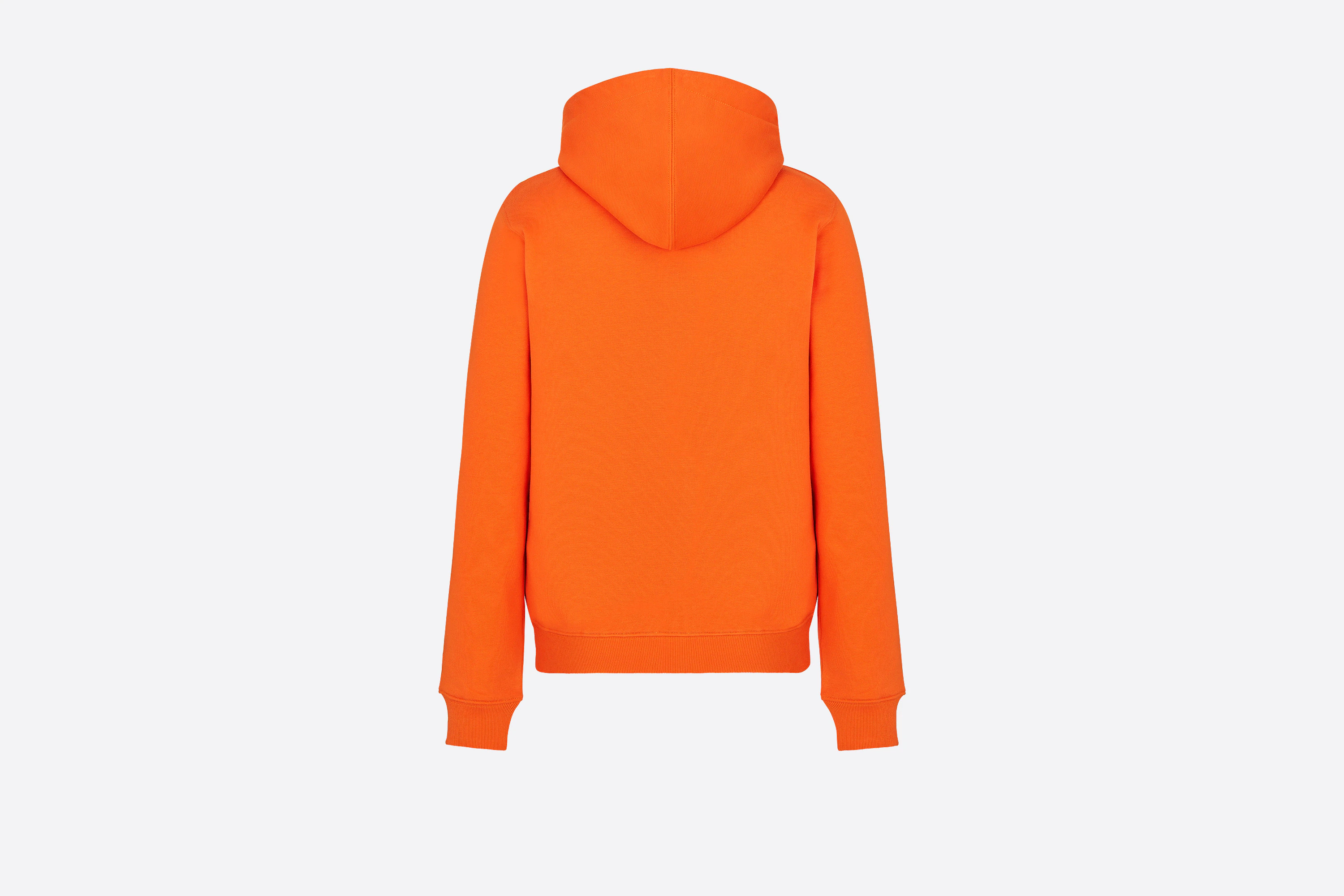 DIOR CD ICON HOODED SWEATER 'ORANGE'