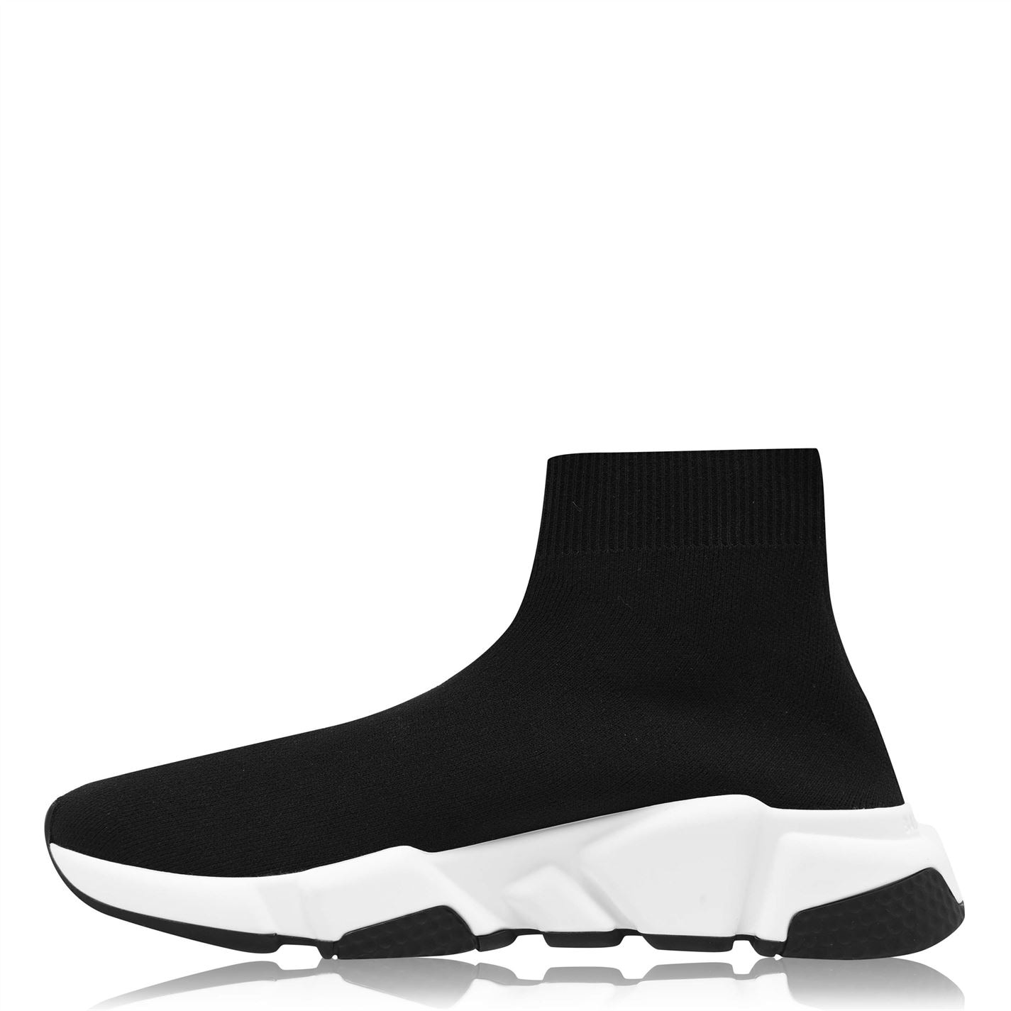 BALENCIAGA SPEED SOCKS 'BLACK & WHITE' (WOMENS)