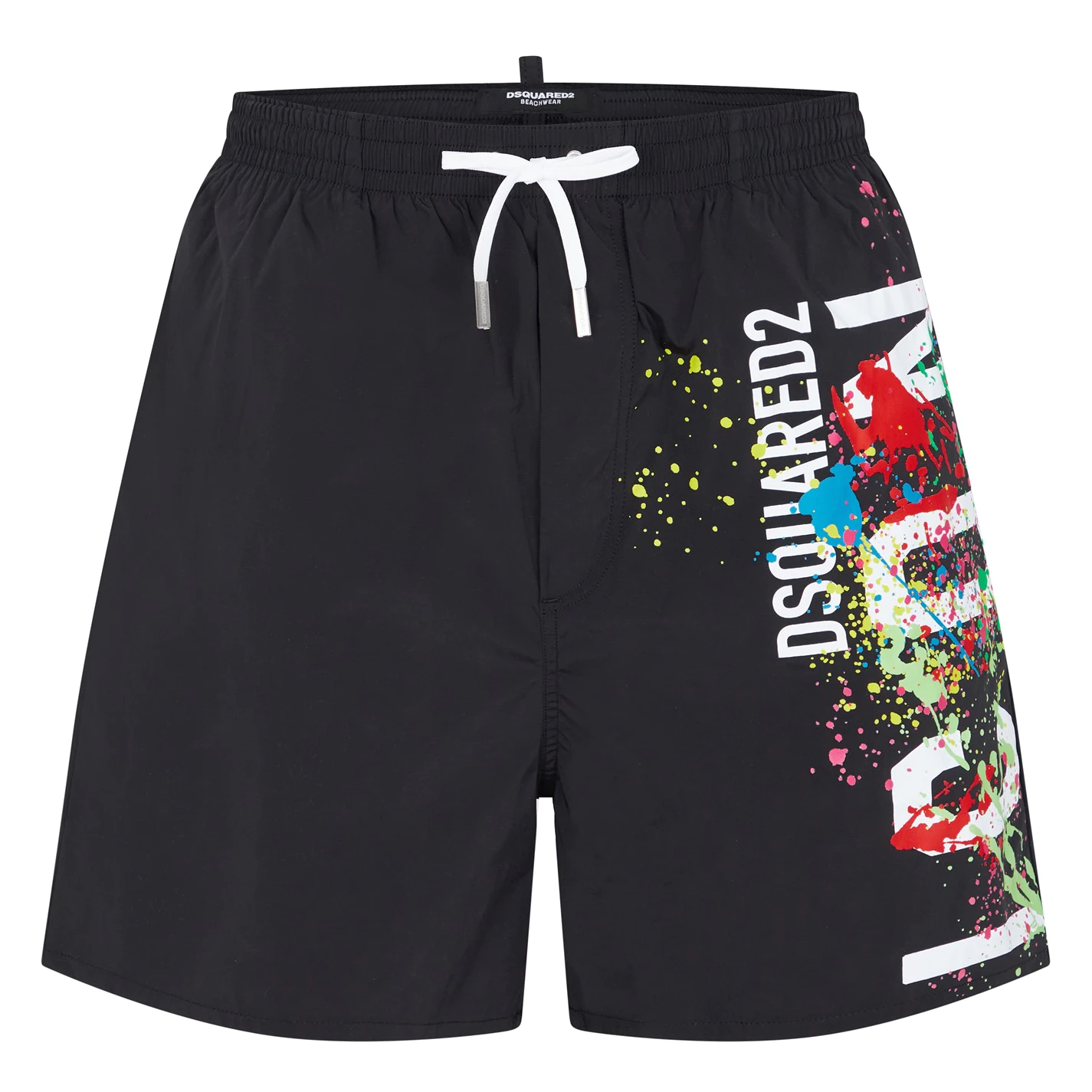 DSQUARED2 ICON SPLAT SWIM SHORTS