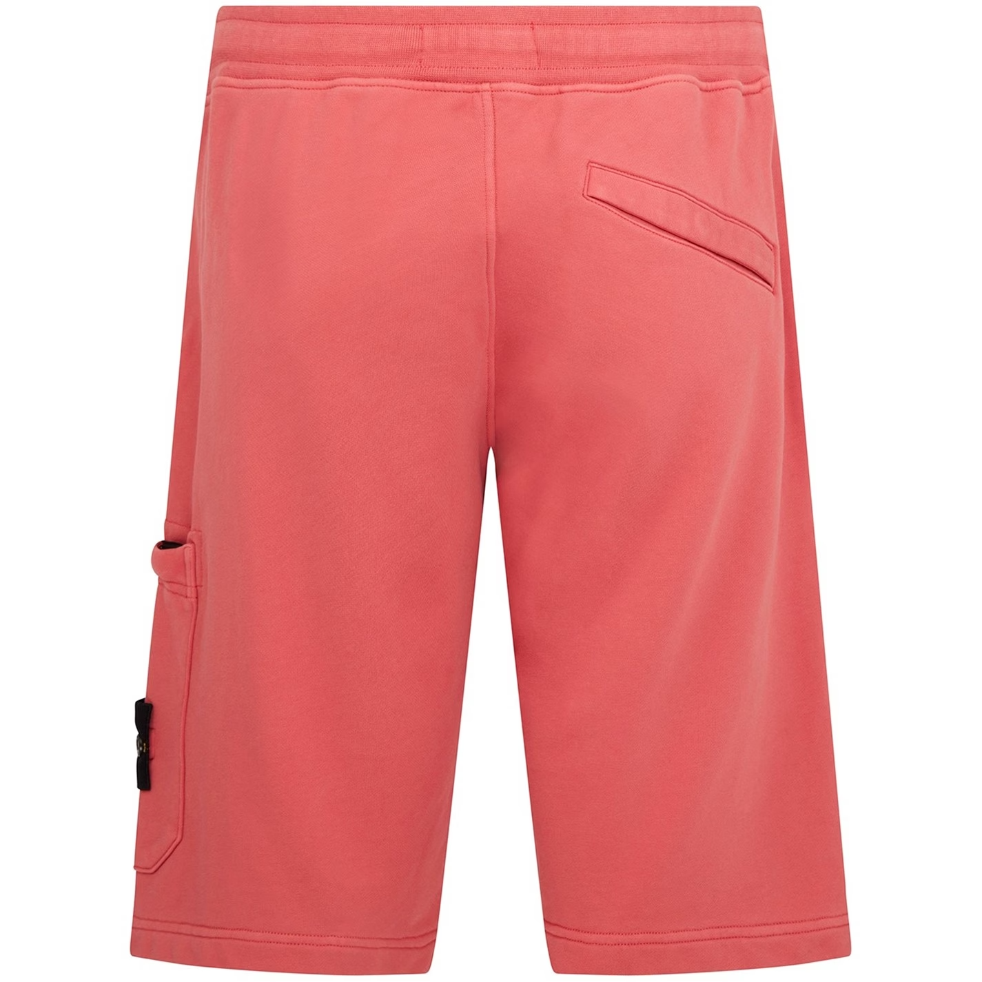 STONE ISLAND COTTON FLEECE SHORTS 'CICLAMINO'