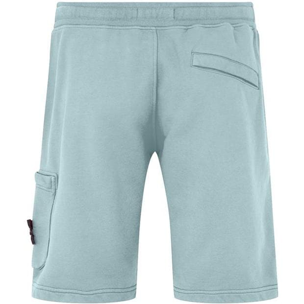 STONE ISLAND LW BADGE POCKET SHORTS ‘ACQUA’