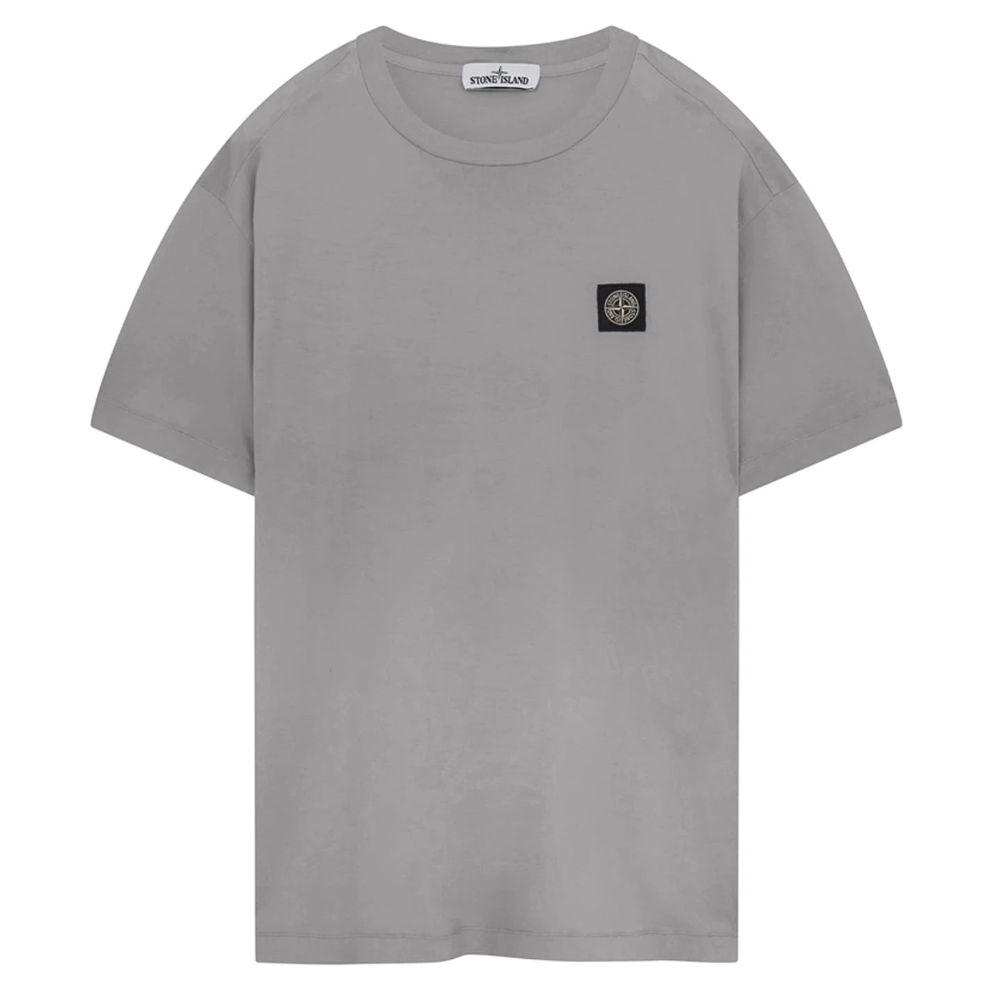 STONE ISLAND COMPASS BADGE T-SHIRT ‘GREY MARL’