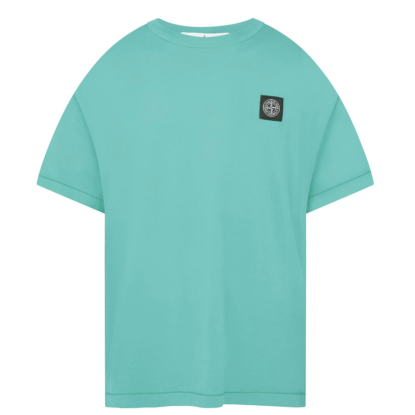 STONE ISLAND COMPASS BADGE T-SHIRT ‘ACQUA’