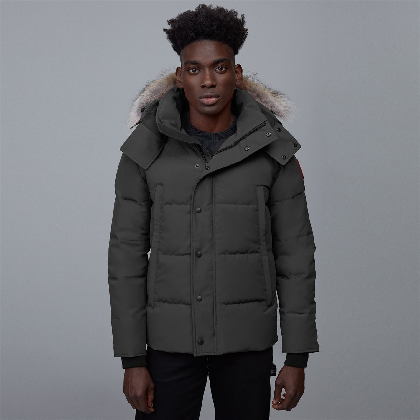 CANADA GOOSE WYNDHAM PARKA 'GRAPHITE'