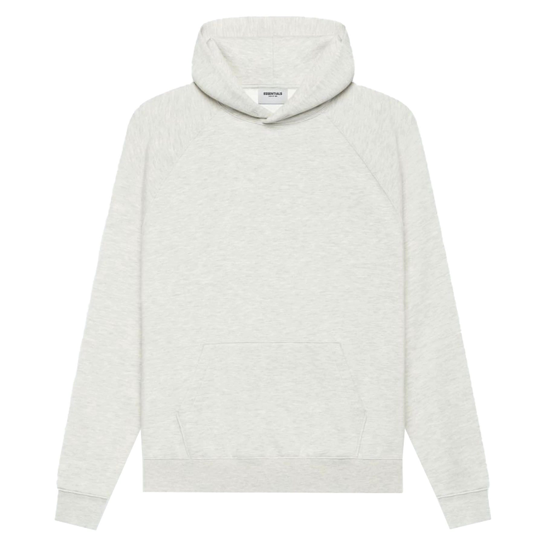 FEAR OF GOD ESSENTIALS LIGHT OATMEAL HEATHER HOODIE (SS21)