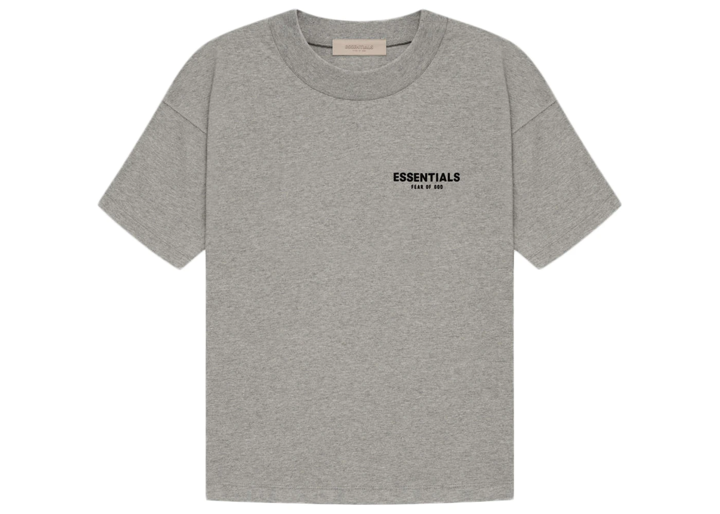 FEAR OF GOD ESSENTIALS SS22 T-SHIRT ‘DARK OATMEAL’