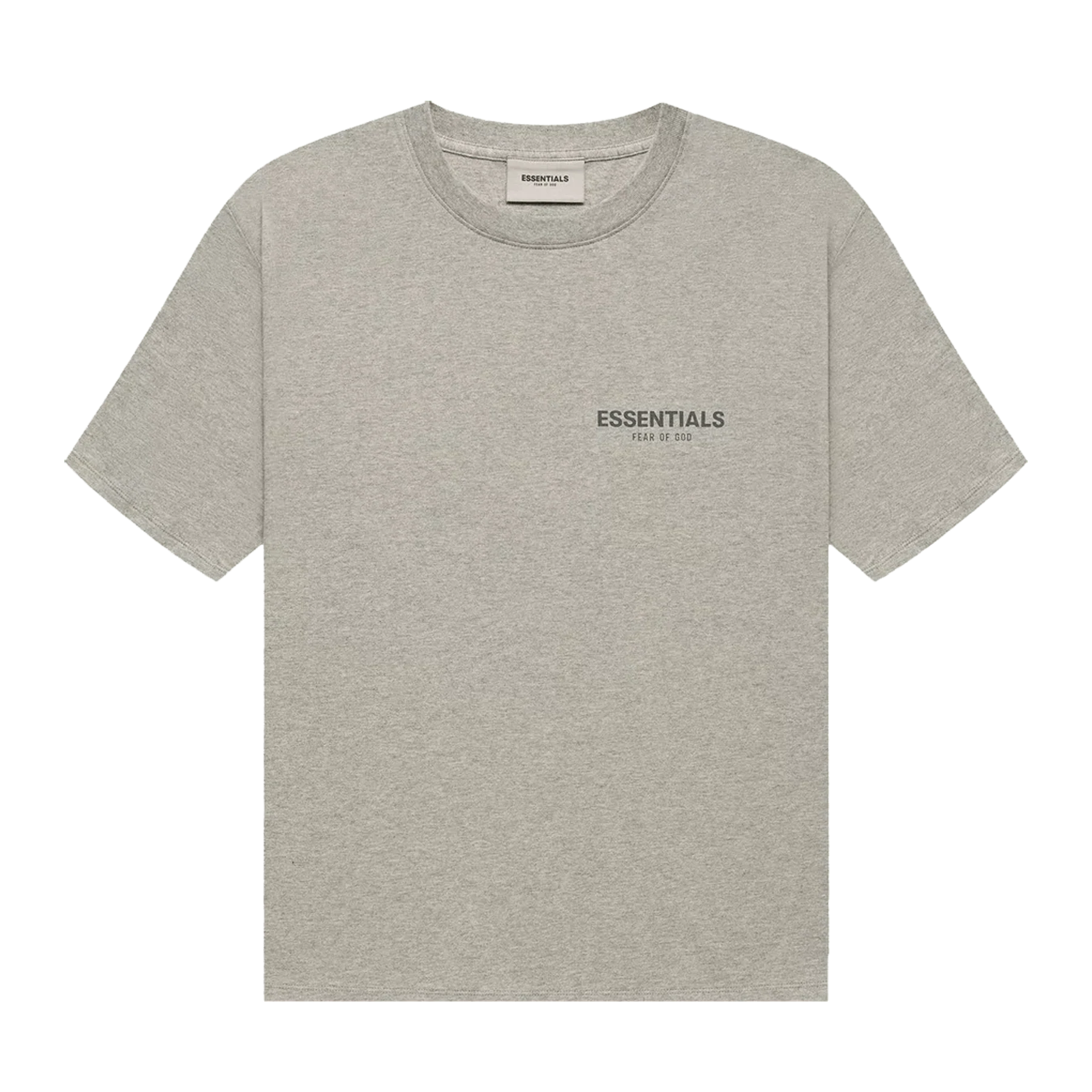 FEAR OF GOD ESSENTIALS CORE T-SHIRT ‘DARK HEATHER OATMEAL'