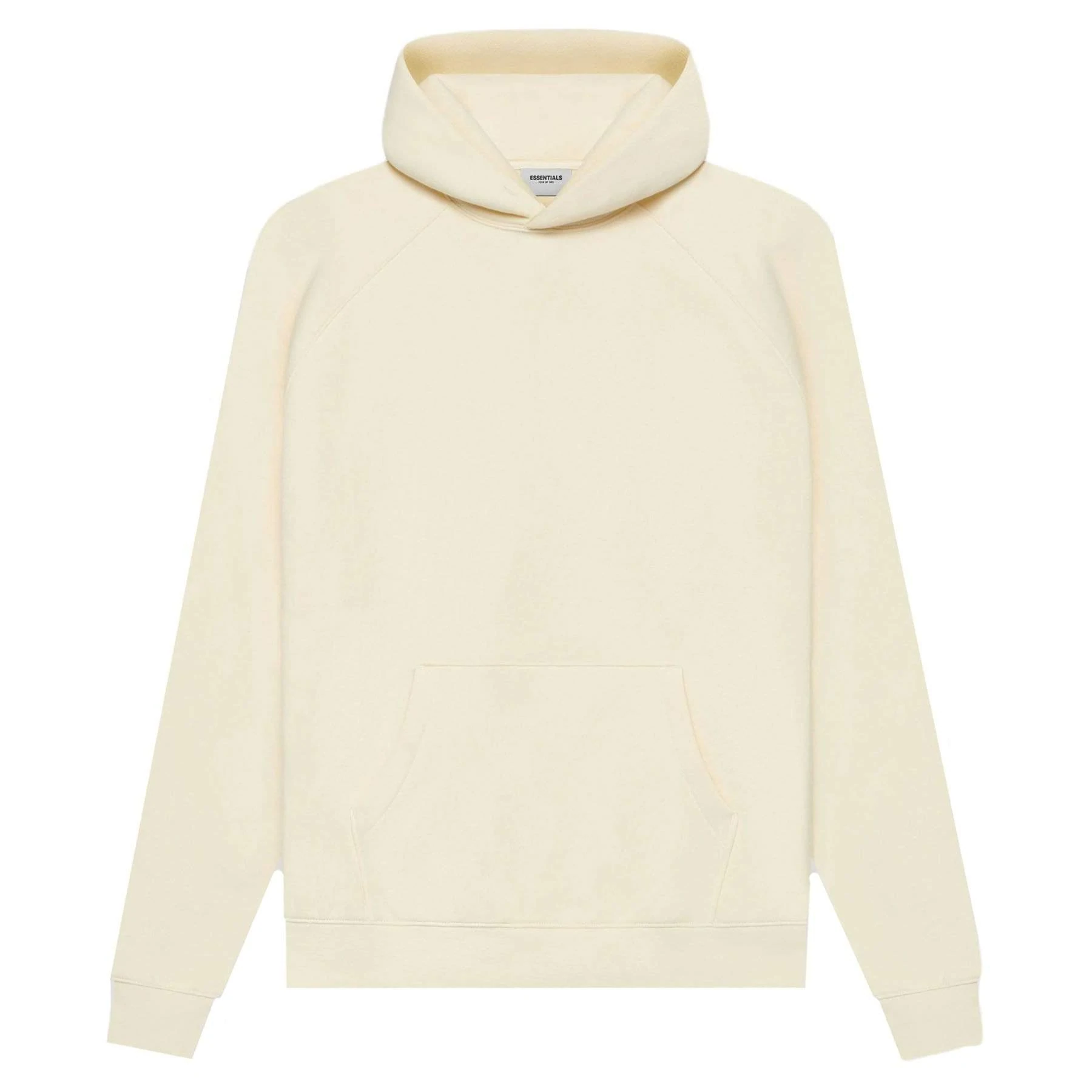 FEAR OF GOD ESSENTIALS PULLOVER HOODIE 'BUTTERCREAM' (SS21)
