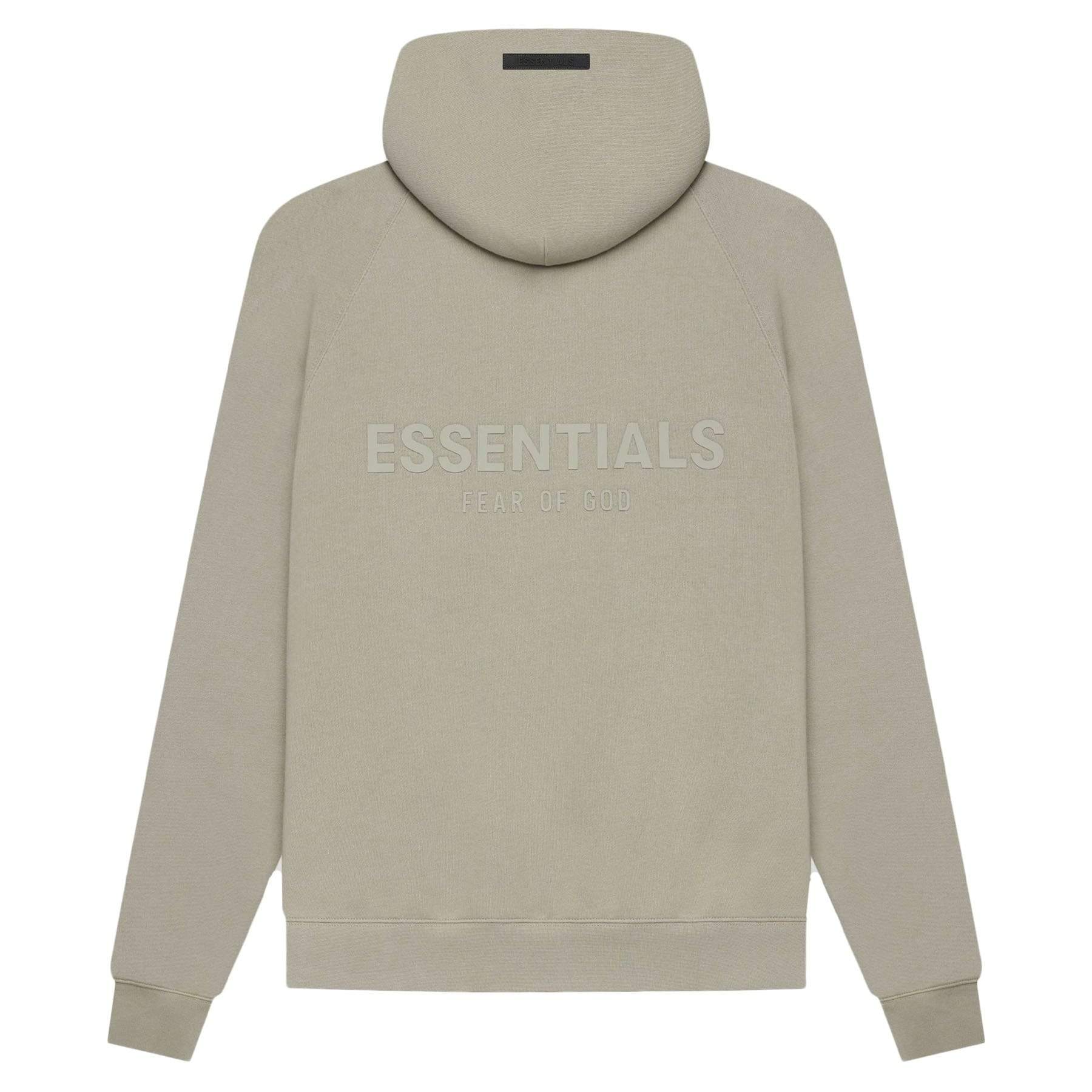 FEAR OF GOD ESSENTIALS HOODIE MOSS/GOAT (SS21)