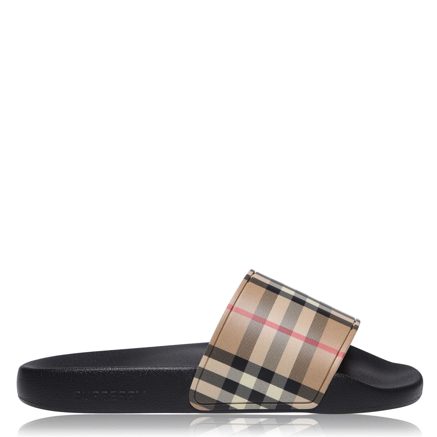 BURBERRY FURLEY SLIDERS 'BEIGE'