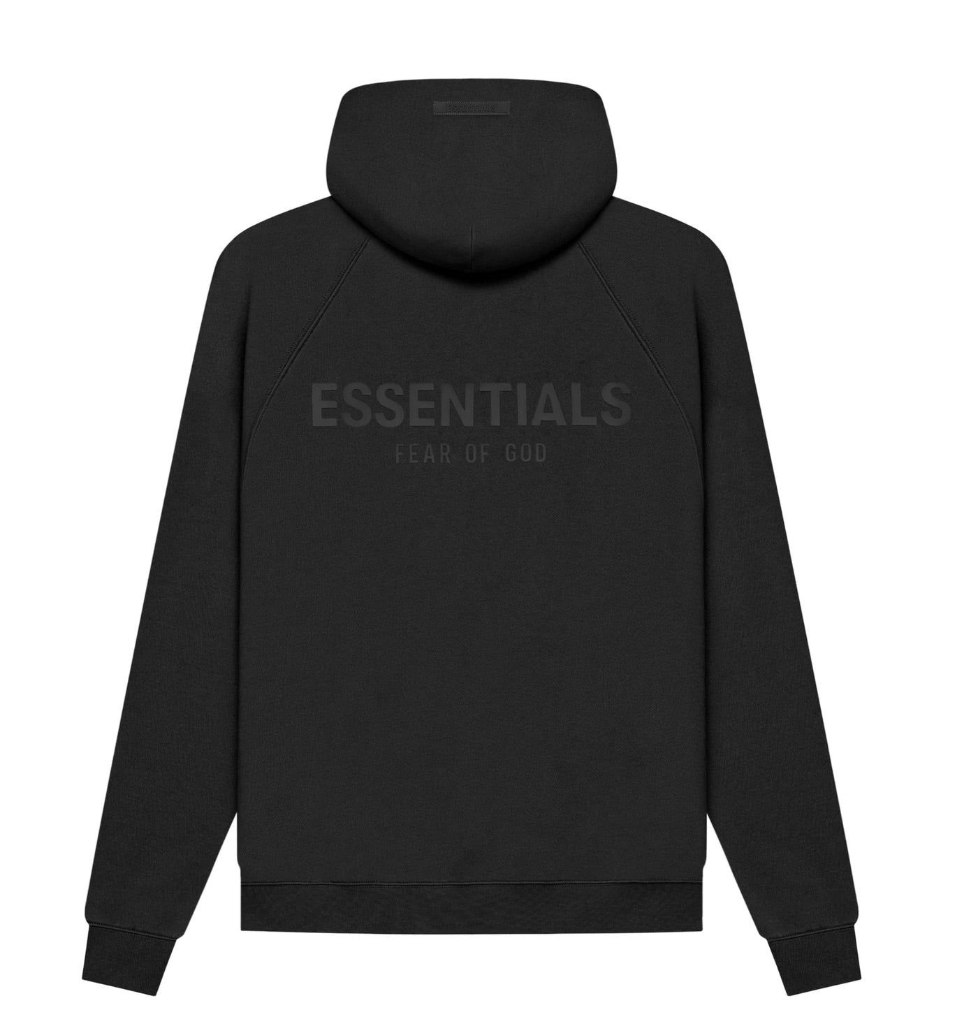FEAR OF GOD ESSENTIALS HOODIE BLACK / STRETCH LIMO (SS21)
