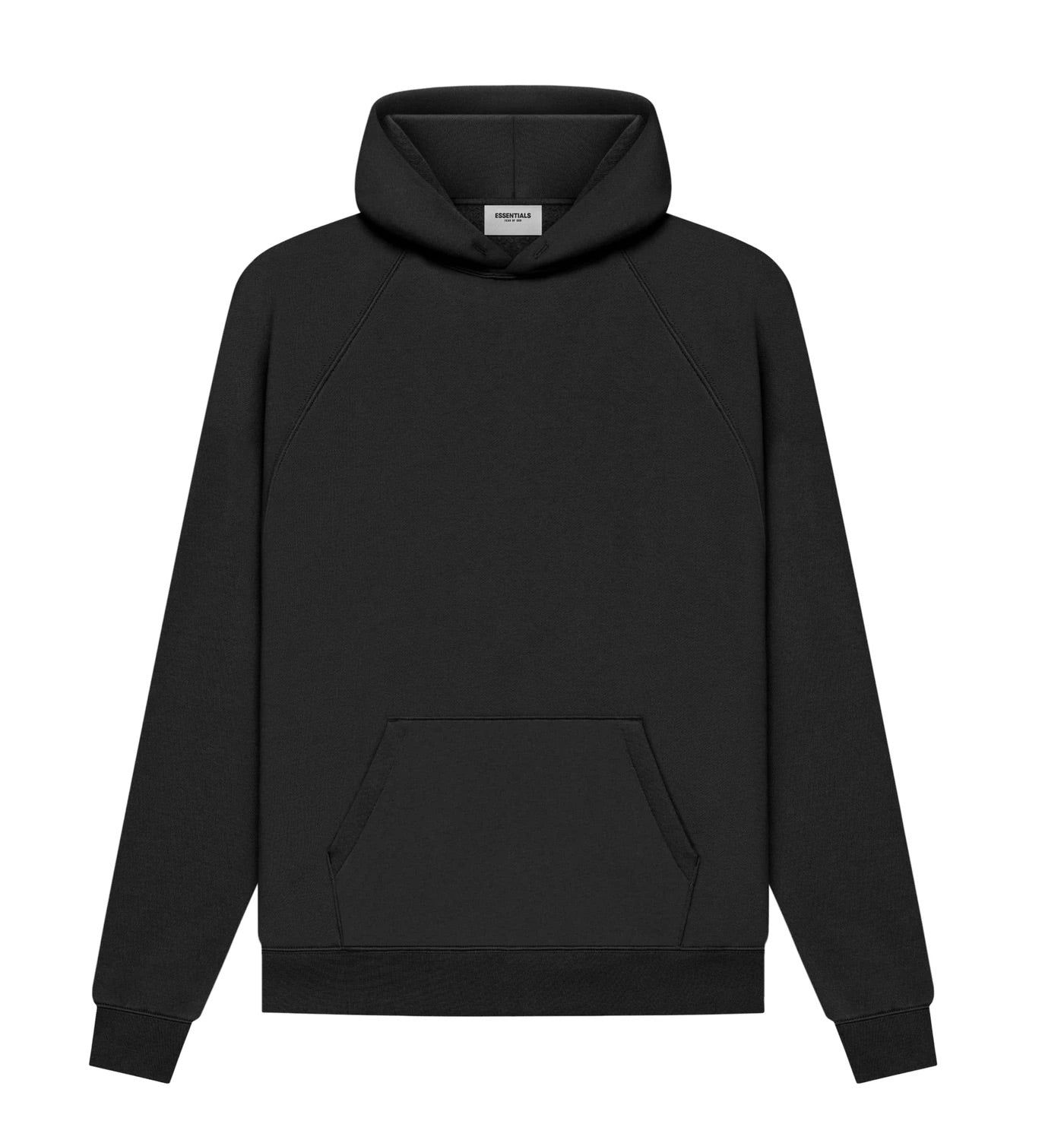 FEAR OF GOD ESSENTIALS HOODIE BLACK / STRETCH LIMO (SS21)
