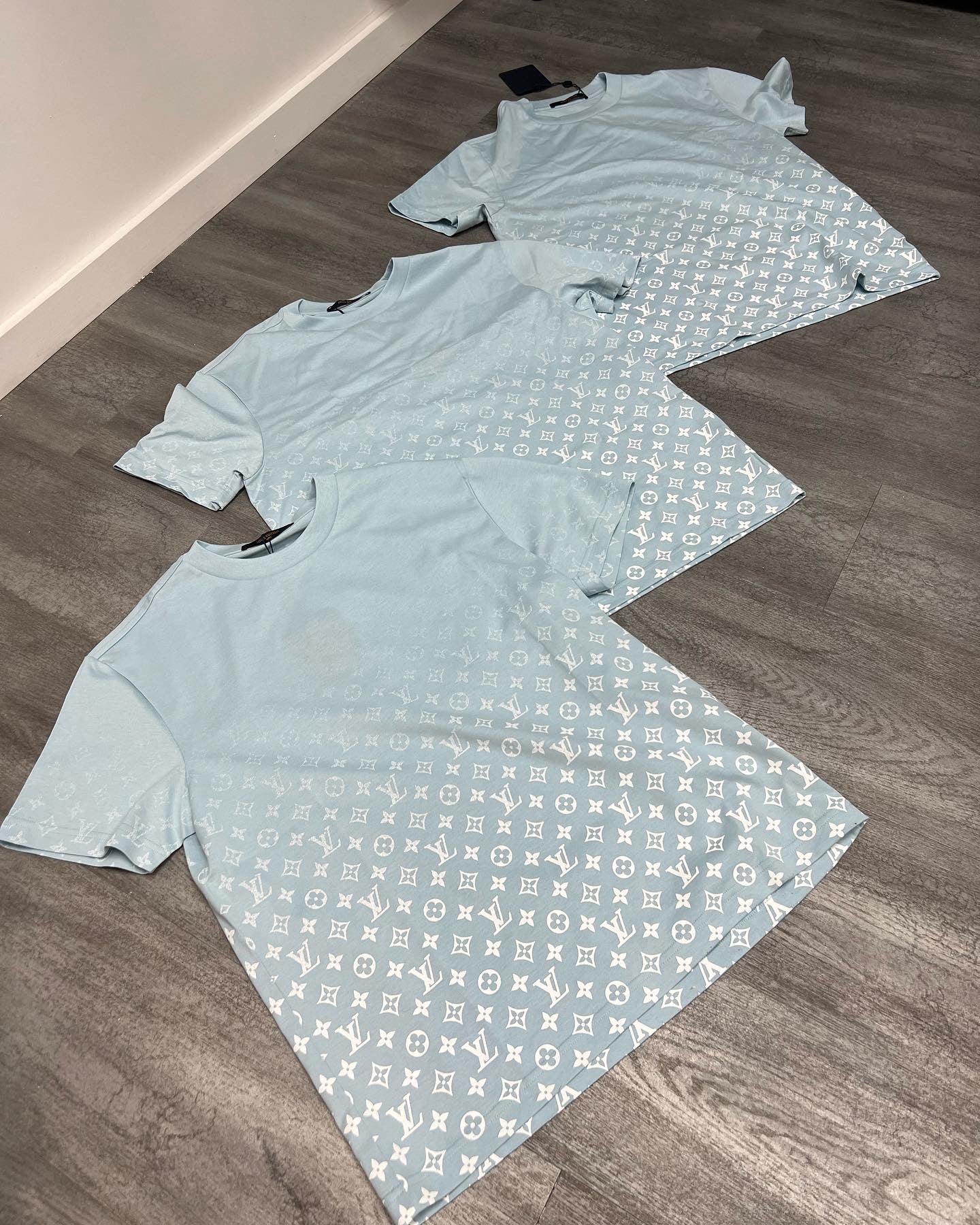 LOUIS VUITTON MONOGRAM T-SHIRT ‘BLEU CIEL’