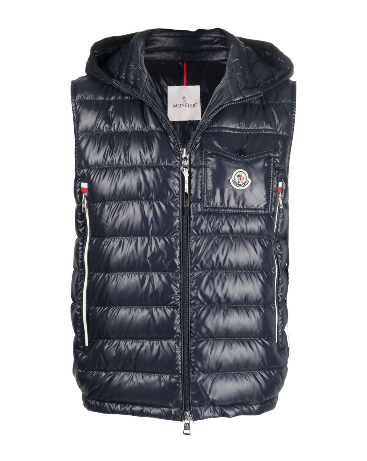 MONCLER PADDED RAGOT GILET ‘NAVY’