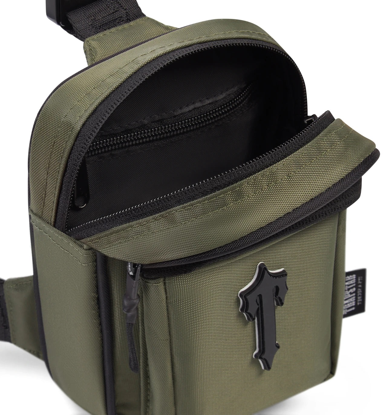 TRAPSTAR T BADGE BAG ‘OLIVE’
