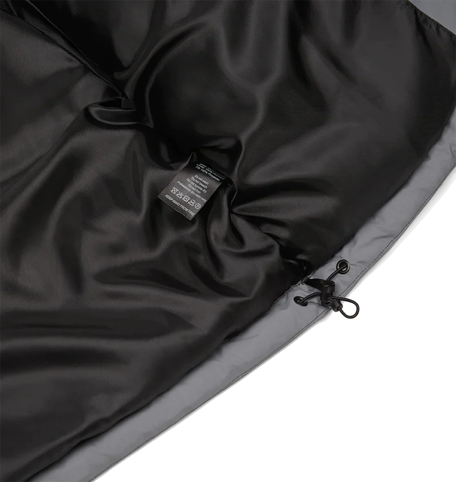 TRAPSTAR DECODED HOODED PUFFER JACKET 2.0 ‘BLACK GRADIENT’