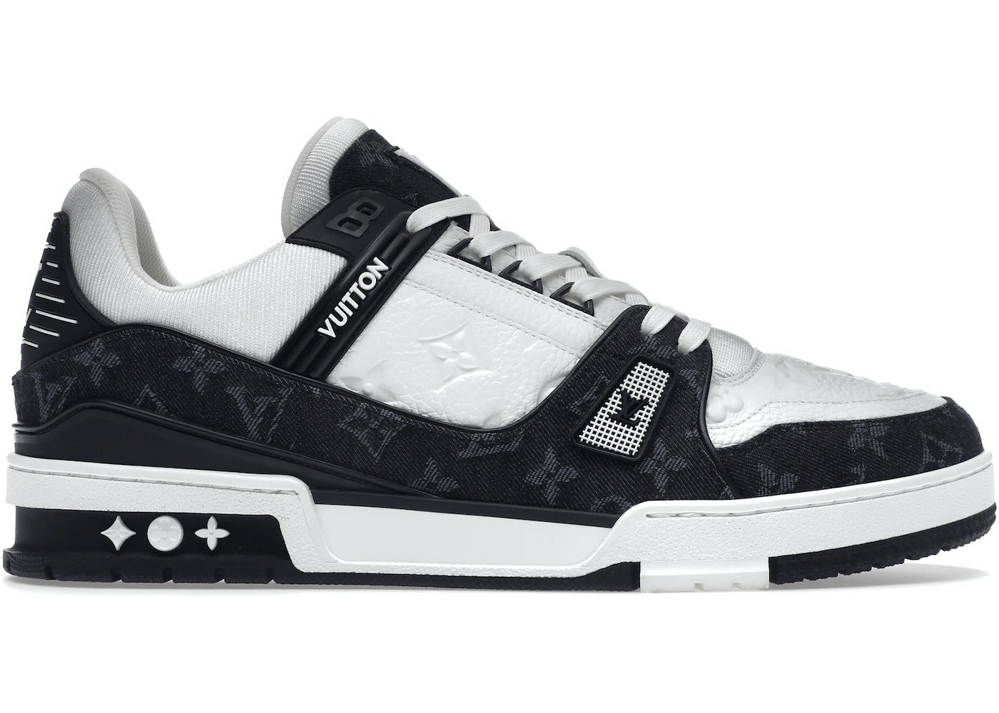 LOUIS VUITTON DENIM MONOGRAM TRAINER ‘BLACK’
